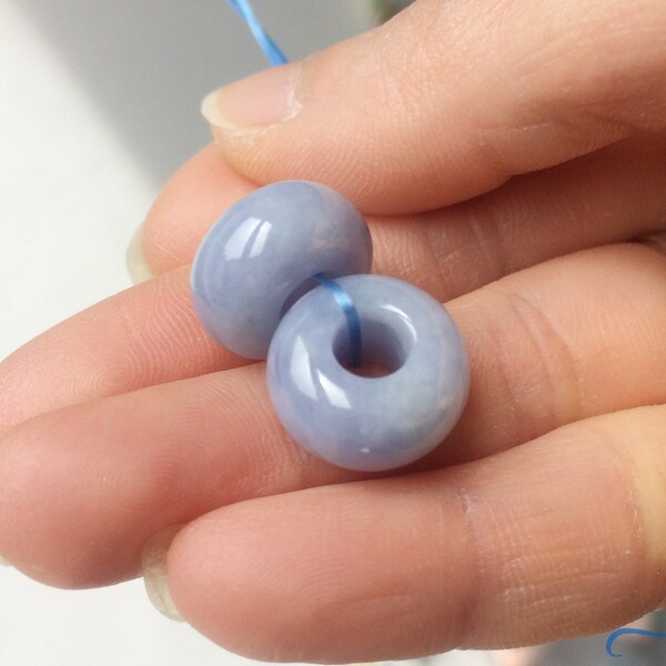 Awesome Burma Purple Jade Donut, Grade A Burmese Purple Blue Jadeite, Intense Purple Jade, Earring, Necklace, Bracelet, 天然緬甸糯種藍紫翡翠甜甜圈