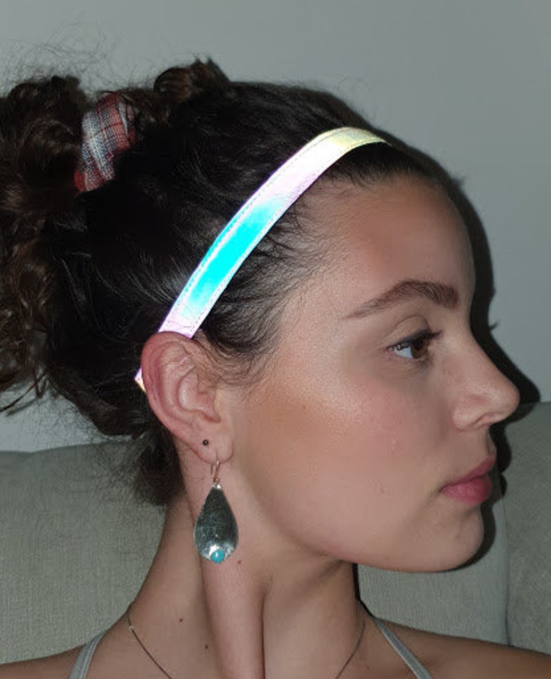 Reflective HeadBand Headbands No Slip Headband running Etsy