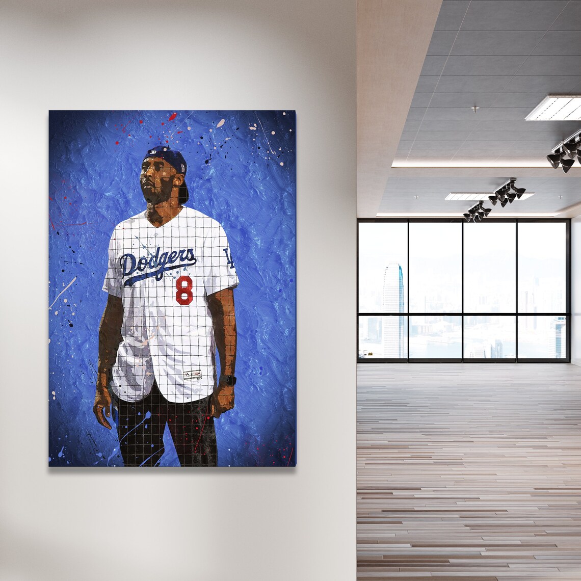 Kobe Bryant Legendary Sports Home Decor vintage Sports Wall Etsy