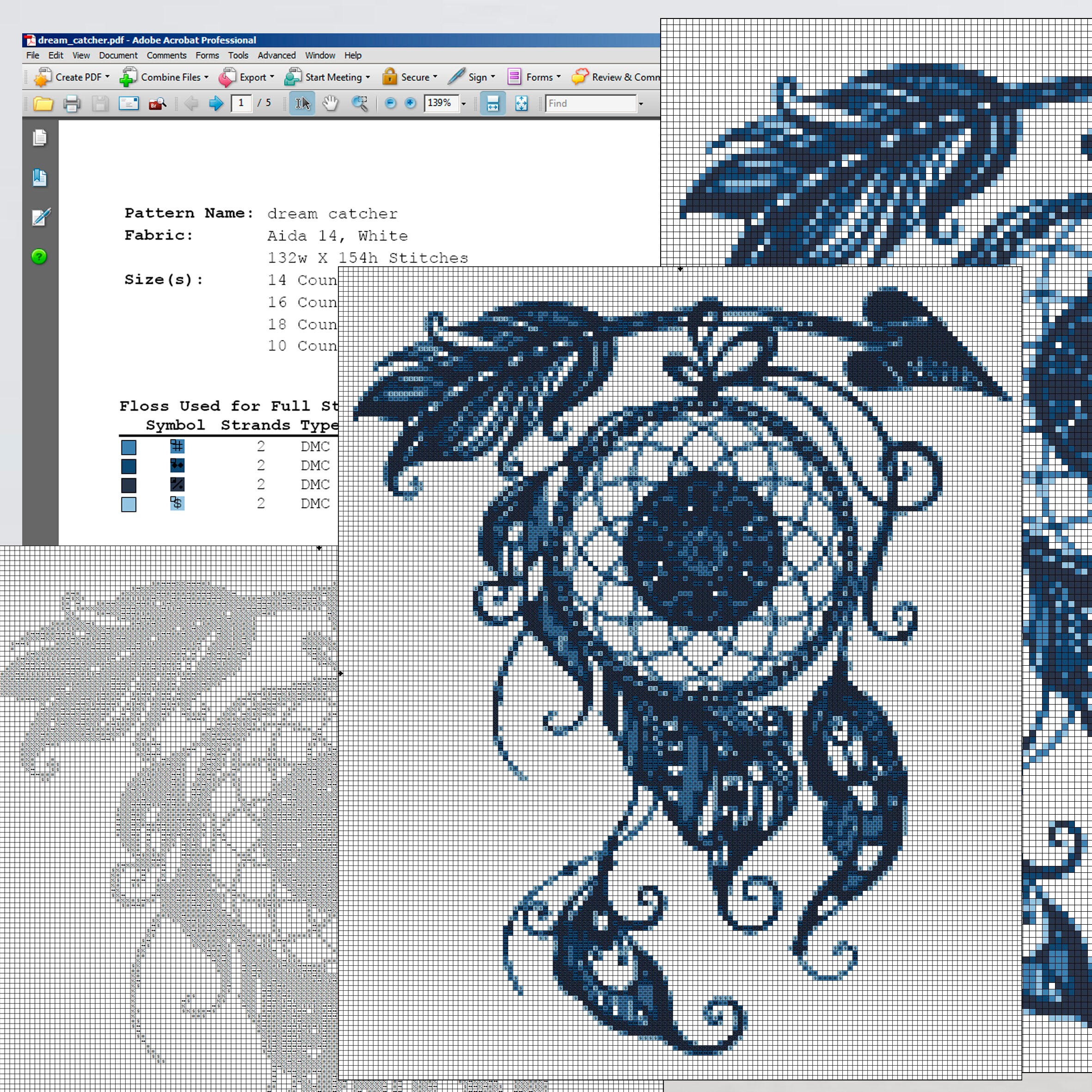 Dream Catcher Cross Stitch Pattern Cross Stitch Kits Cross - Etsy UK