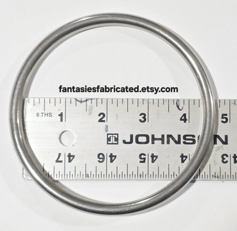 Extra Large Stainless Steel Rings Seamless. - Etsy