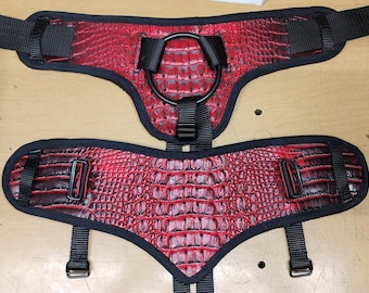 2. The Ultra Strap on Harness. MADE TO ORDER in any color.