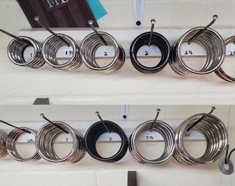Welded Steel rings assorted sizes