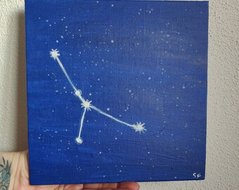 Gemälde Sternbild Krebs
