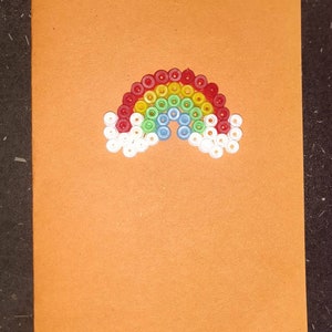 Klappkarte Regenbogen