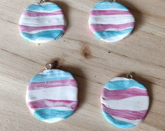 Fimo-Anhänger 'Transgender'