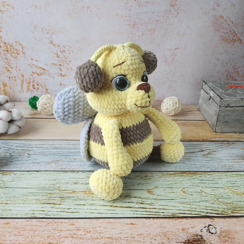 Cute Bumble BEE stuffed toy. Large plush honey bee. Bear bee | Etsy