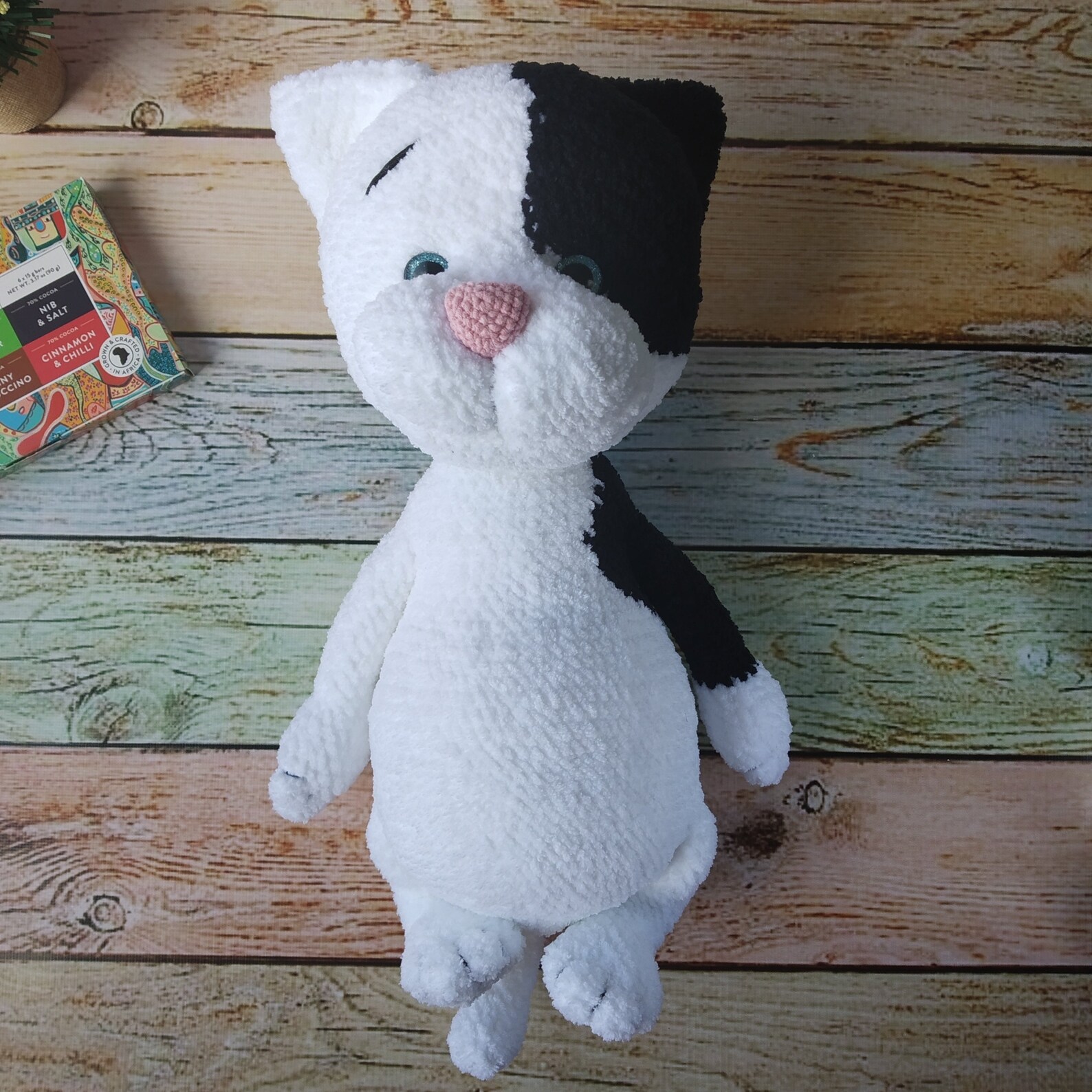 PERSONALIZED Large Stuffed Cat Toy CUSTOM Memorable Etsy