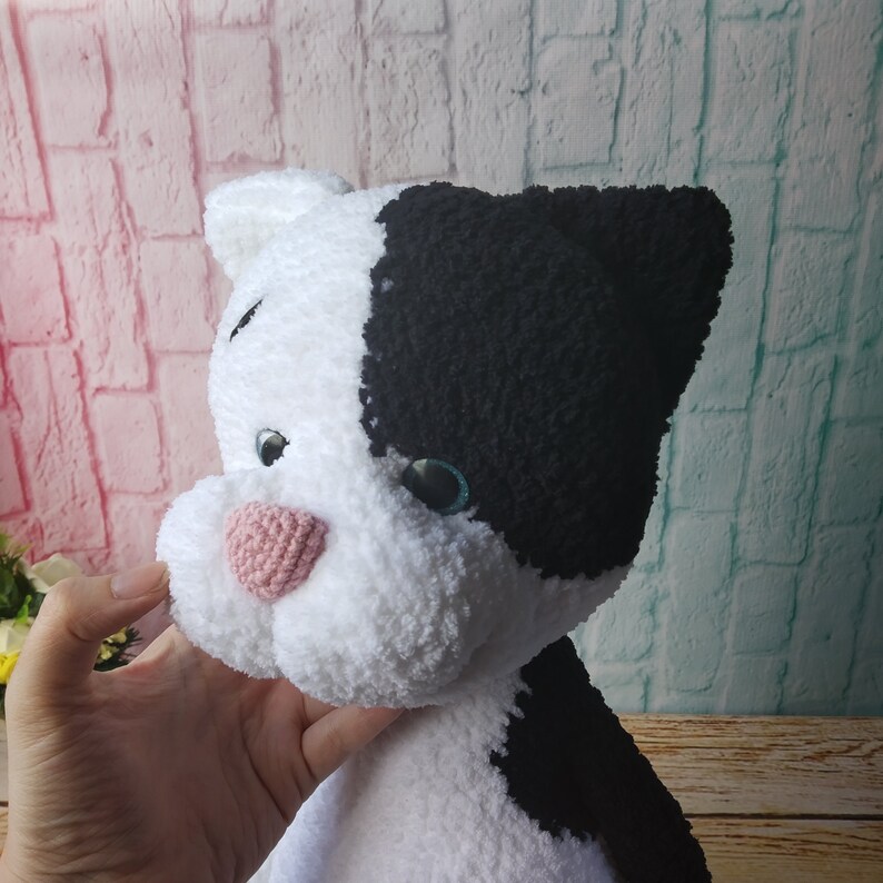 PERSONALIZED Large Stuffed Cat Toy CUSTOM Memorable Etsy