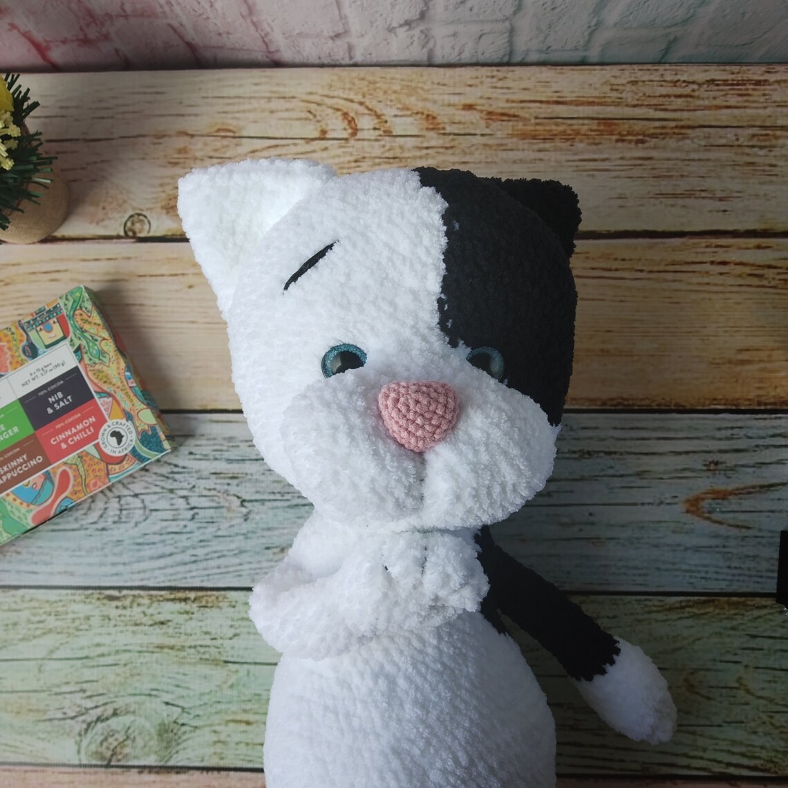 PERSONALIZED Large Stuffed Cat Toy CUSTOM Memorable Etsy