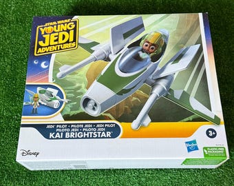 Star Wars Young Jedi Pilot Adventures Kai Brightstar & Starship Disney Toys NEW