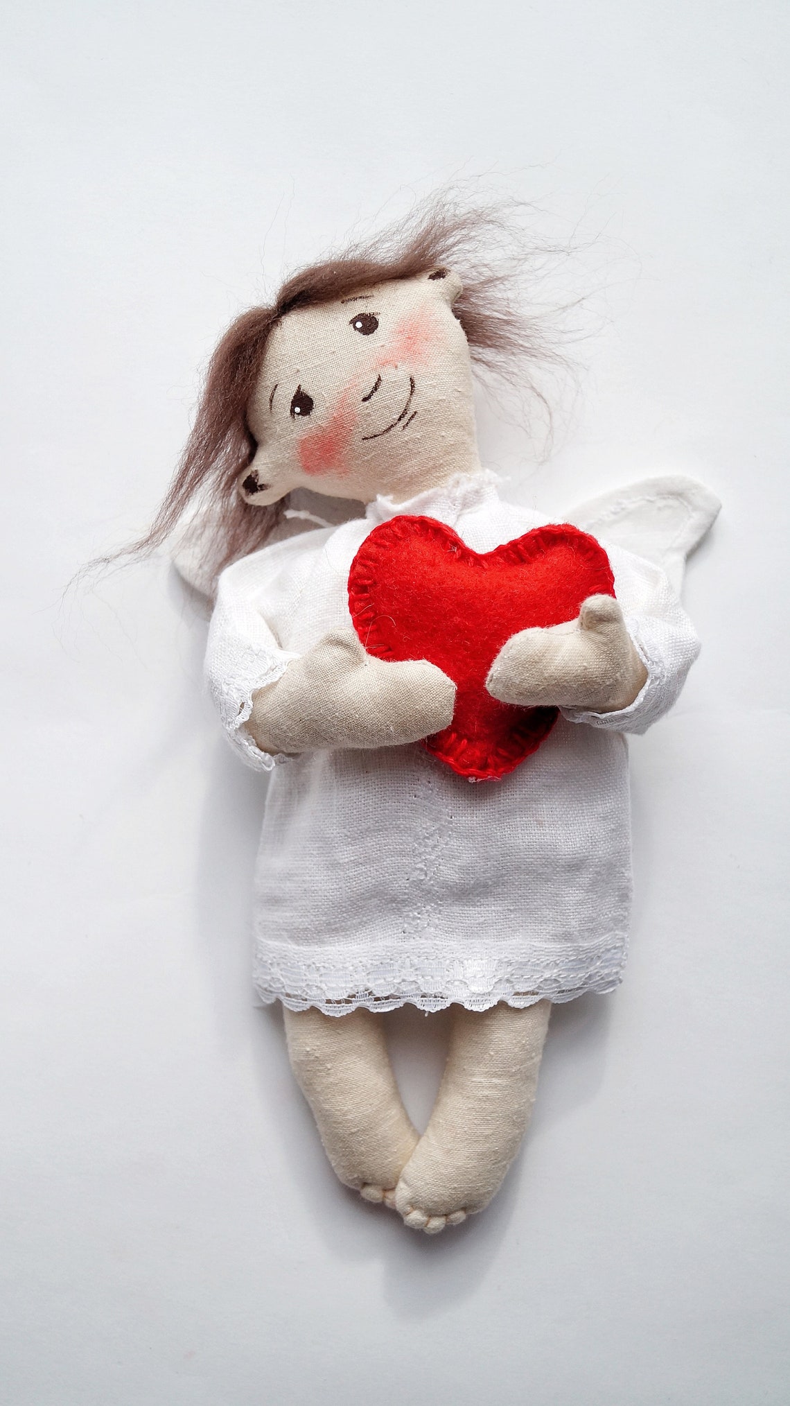 Guardian Angel doll Girl christening gift Baptism gift for Etsy