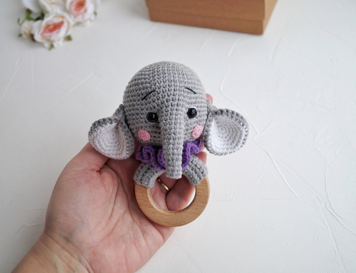 Elephant baby boy gift set New mom gift box Elephant baby Etsy