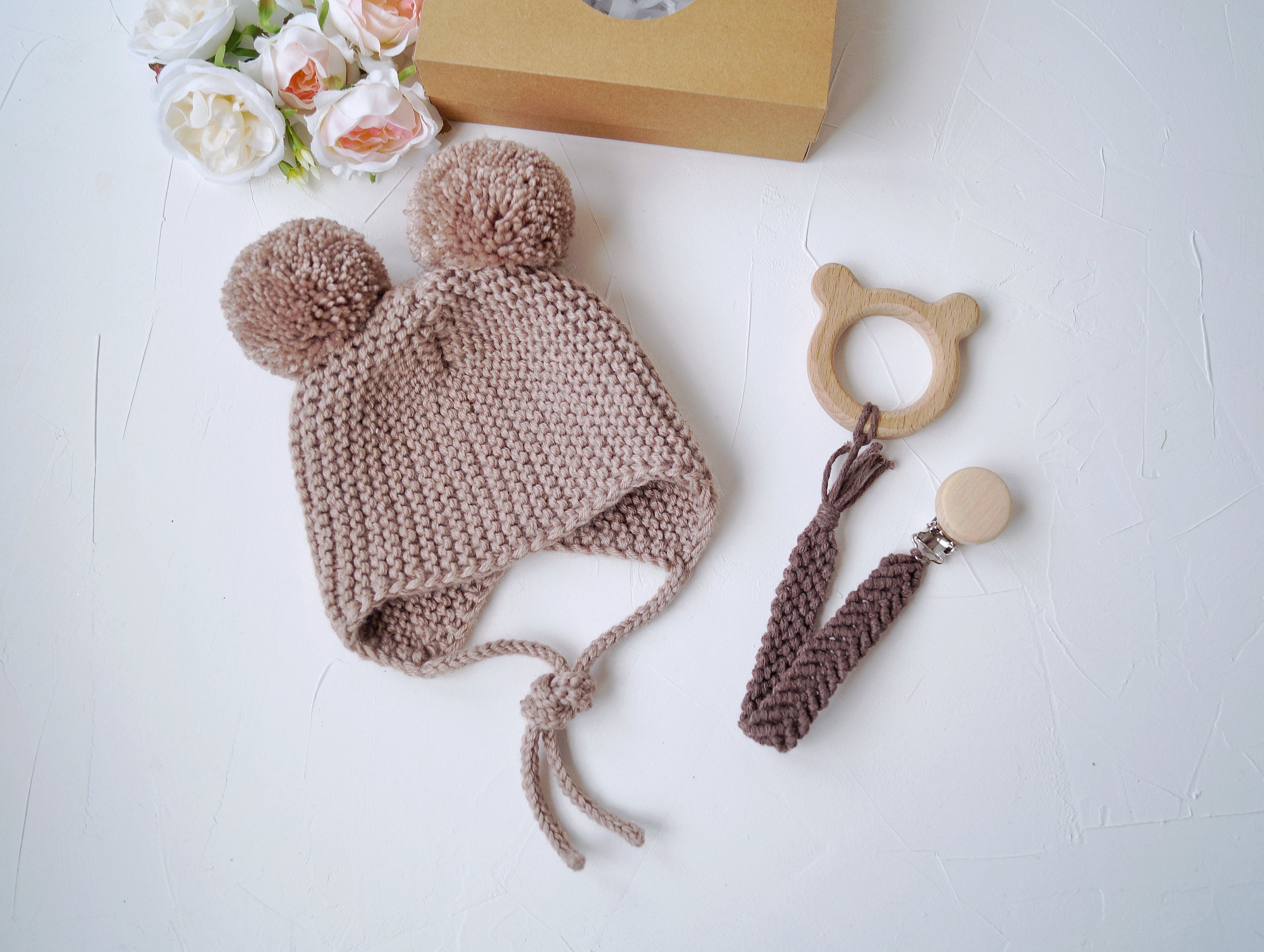 Newborn Baby Boy Gift Box, Lion Baby Gift Basket, Mom to Be Gift Set ...