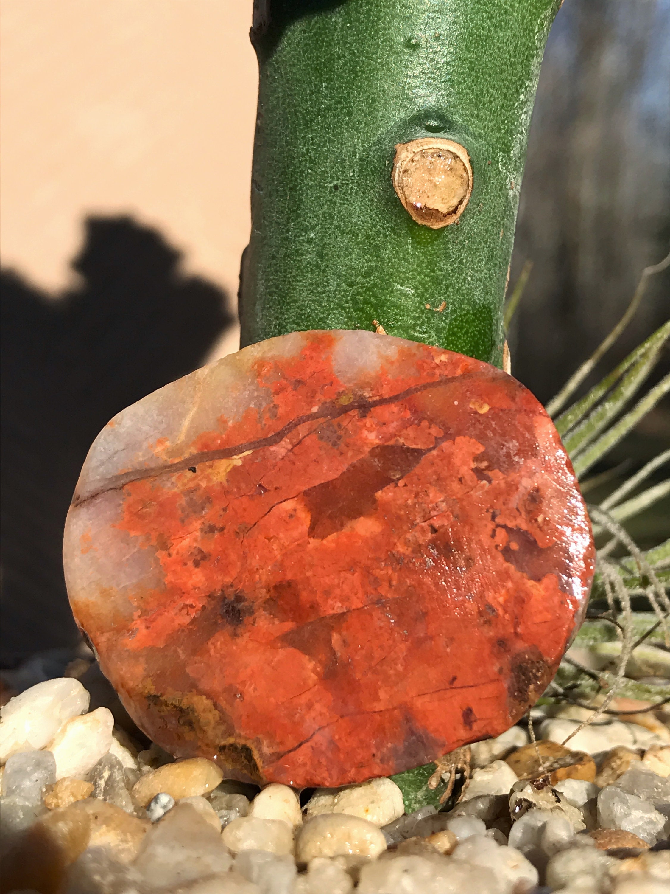 Red Lake Superior Moss Agate With Microcrystalline Druse | Etsy
