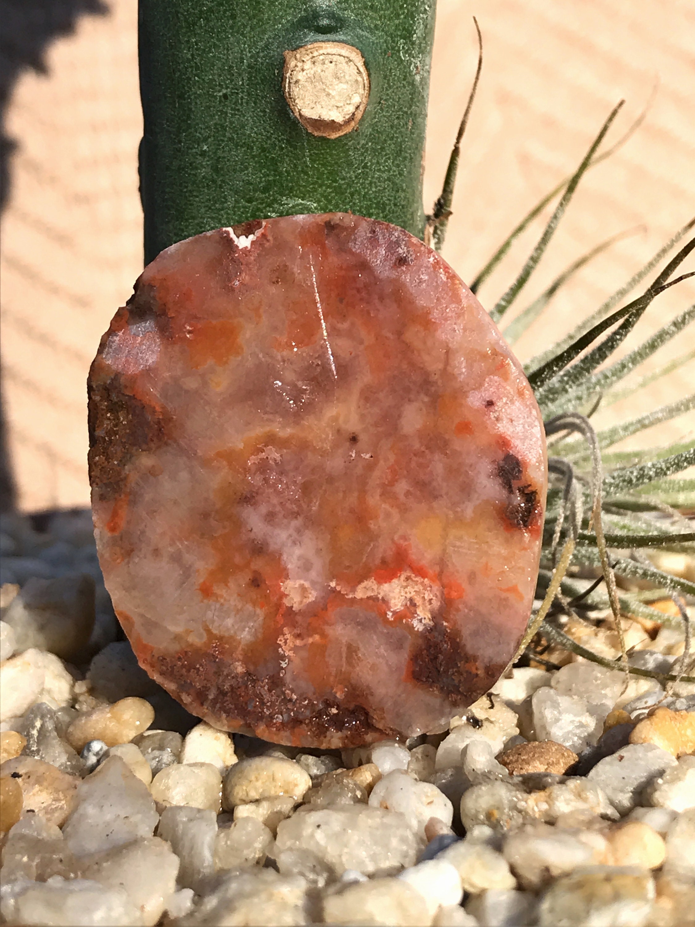 Red Lake Superior Moss Agate With Microcrystalline Druse | Etsy