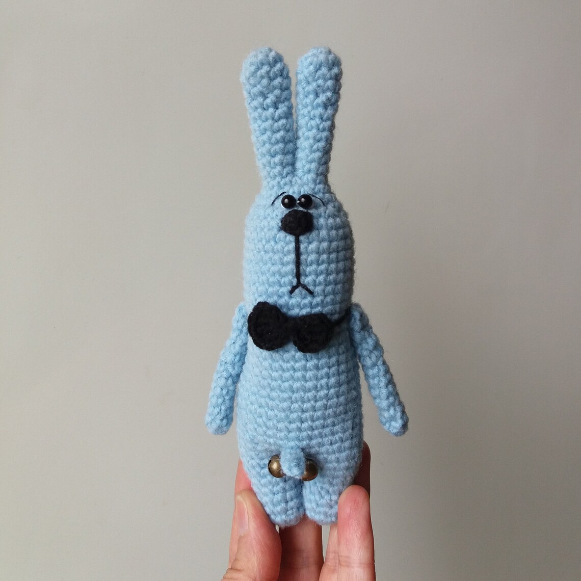 Amigurumi pattern for beginner. Crochet rabbit bad bunny with Etsy