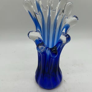 Vintage Cobalt Handblown Glass