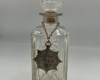 Cut Glass Square 1960s decanter