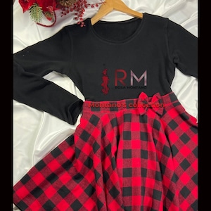 Long Sleeves Girls Dress Pattern,  Girl’s Winter Dress PDF