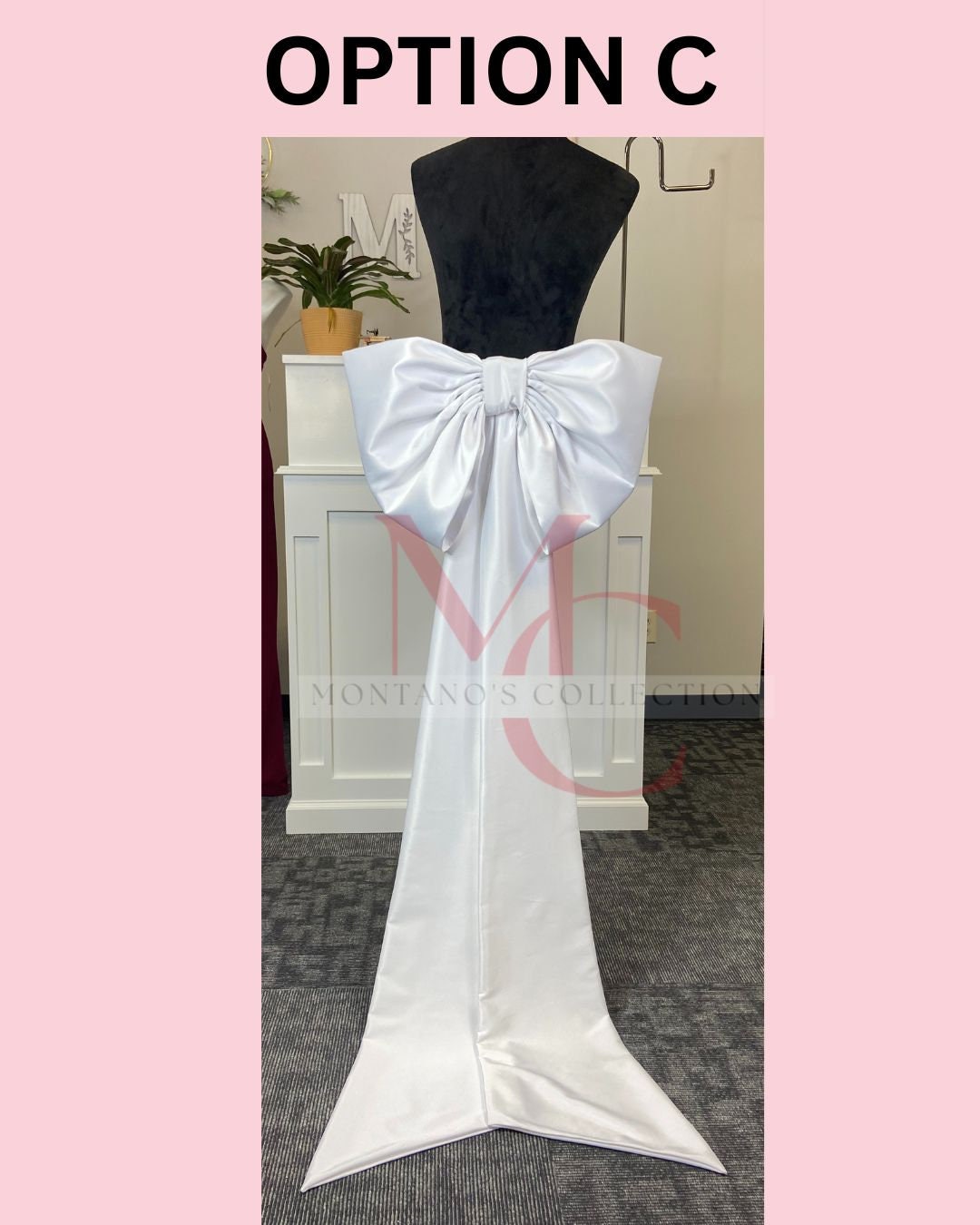 large satin bow for dress Uxcell Satin Big Bow for Wedding Dresses, Long Detachable Satin Bow Sweep  Train for Formal Dress