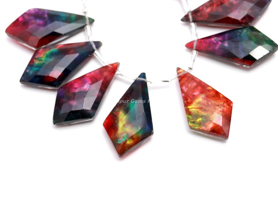 Ammolite beads deals