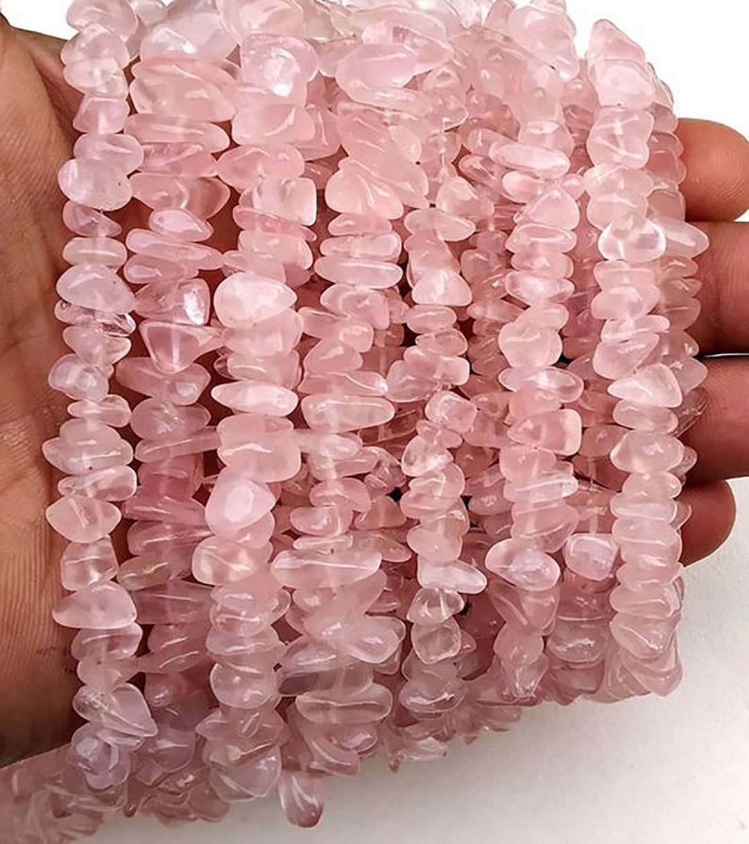 Rose Quartz Uncut Chips, Rose Quartz Beads Grade AAA Rose Quartz Chips and  Nuggets Shape Beads Rose Quartz Uncut Beads Dark Pink Quartz 