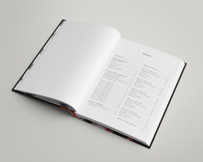 Lovely Moments Baby Memory Book Gift for Mom Baby Book 6 Etsy