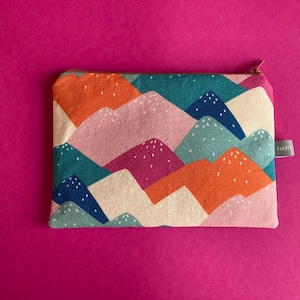 Petit sac en tissu 20 x 14 cm - sac unique fait main, polyvalent