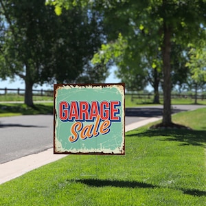 Garage Sale Yard Sign - 10-Pack - Single or Double-Sided | Yard Sale | Yard Sign | Free Shipping | Fast Shipping