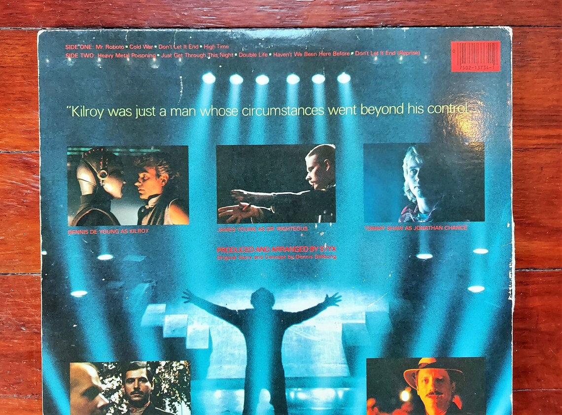 Styx Kilroy Was Here Vintage Vinyl Record Album Etsy Sweden