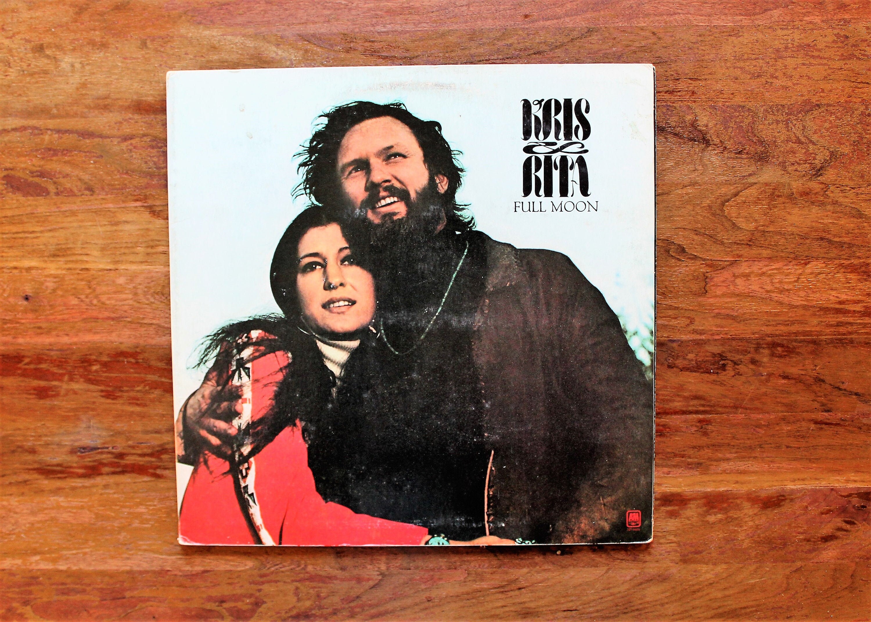 Kris Kristofferson Rita Coolidge Full Moon Vintage Vinyl Record Album