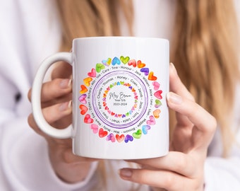 Personalised Mug - Teacher Gifts - Teachers Mugs - End of Term Gift