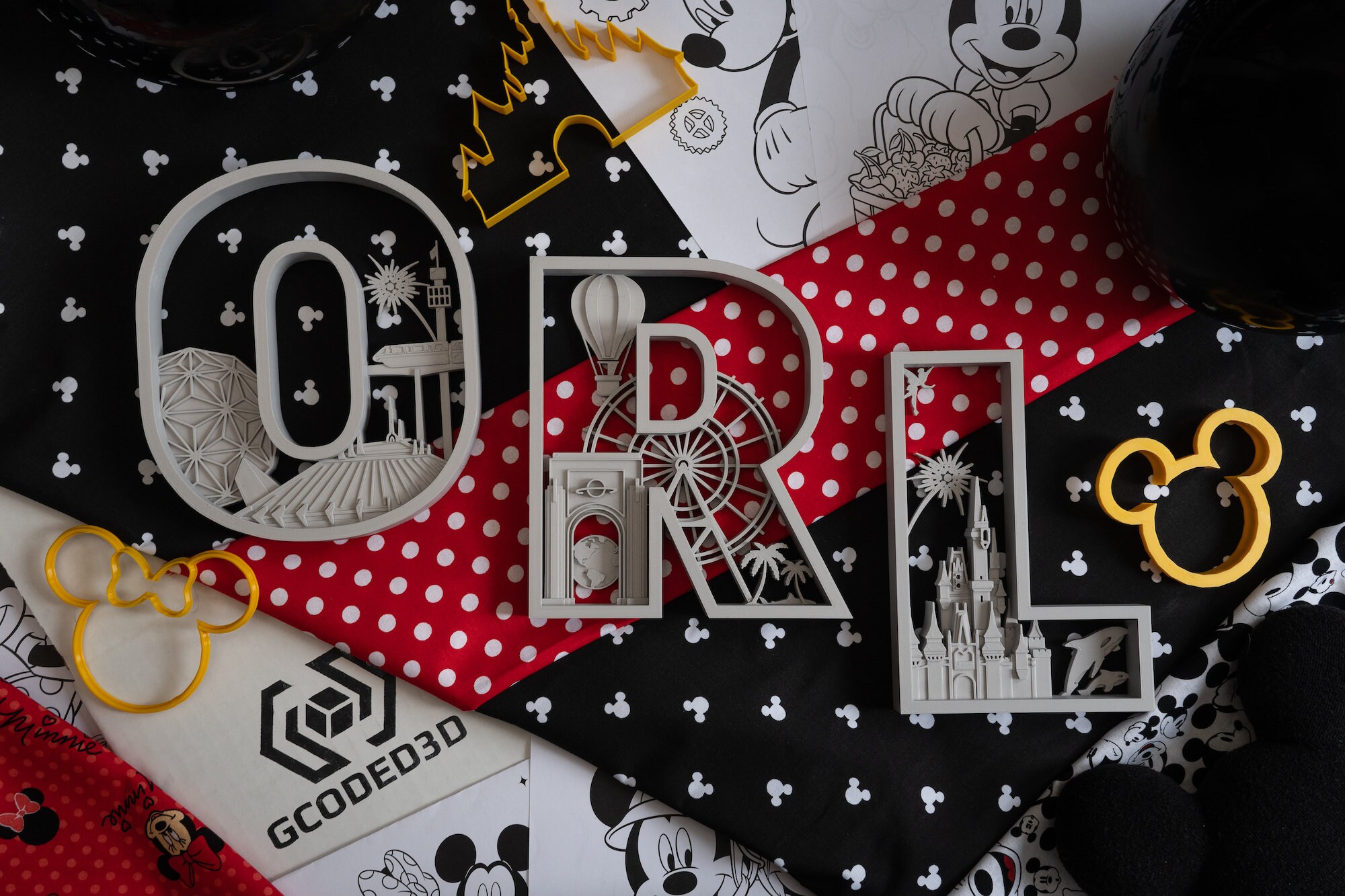 Orlando City Letters Orlando Wall Art Florida House Warming Etsy