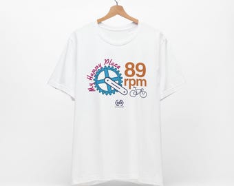 89 Cadence Cycling T-Shirt: Road Bike Gift for Cyclists