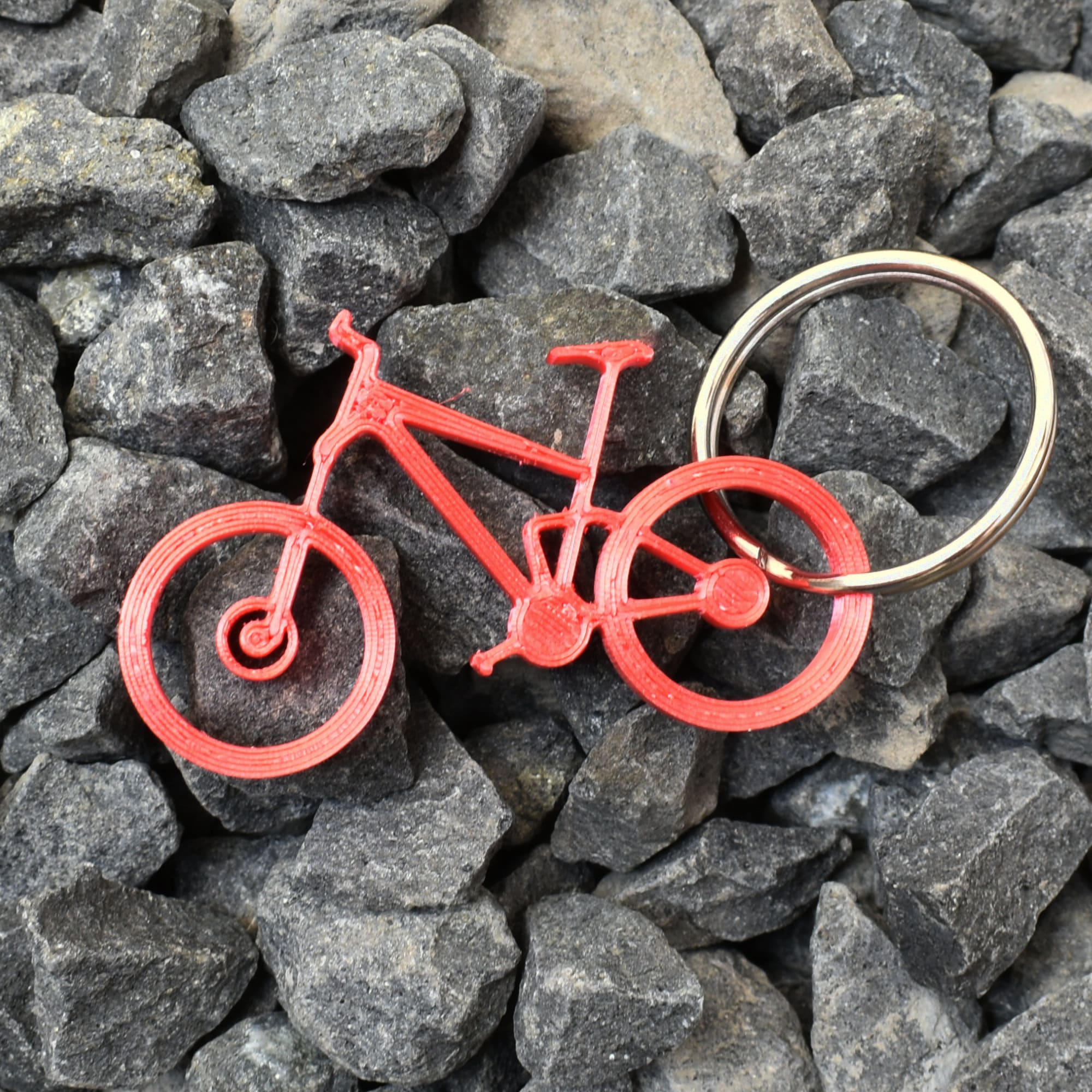 3D Printed Mountain Bike Key Chains 3 Pack Biker Christmas Etsy