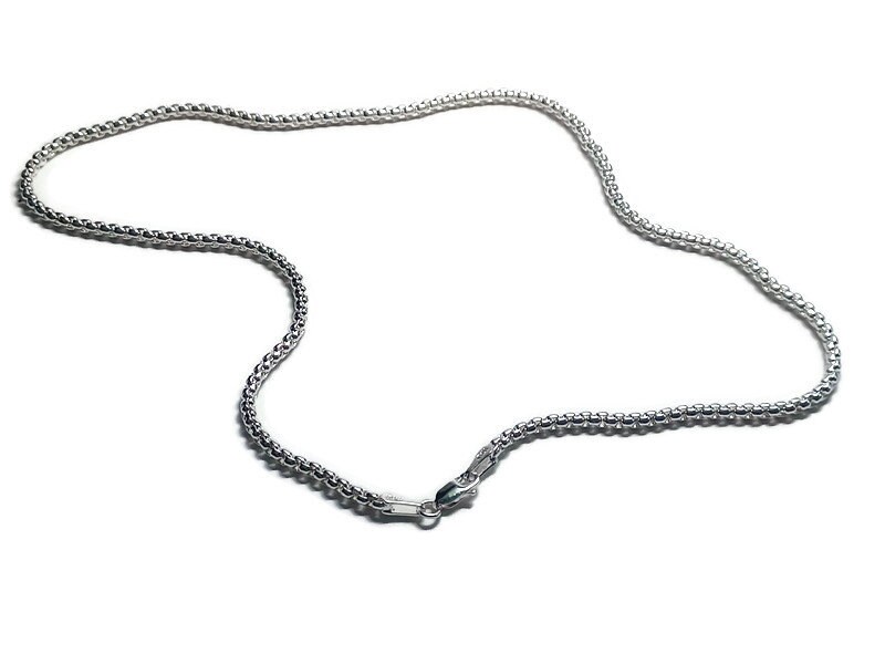 Vtg 90s NEW WYWH Sterling .925 Silver Chain Necklace - Etsy