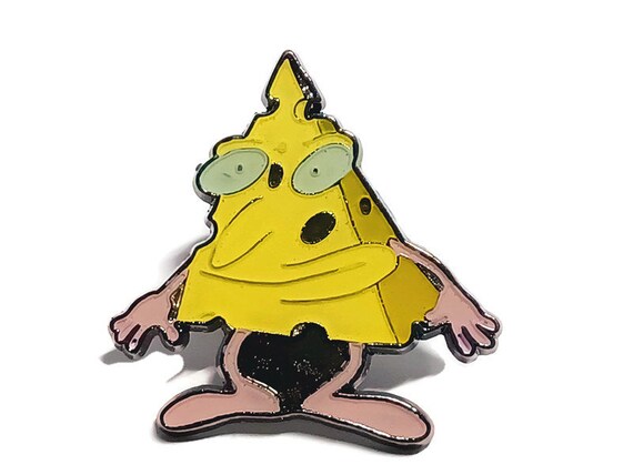 Vtg 90s Rocko's Modern Life Mr Cheese Character Pin - Etsy