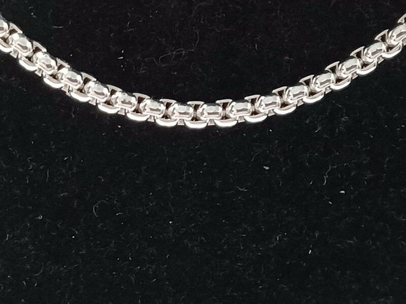 Vtg 90s NEW WYWH Sterling .925 Silver Chain Neckl… - image 3