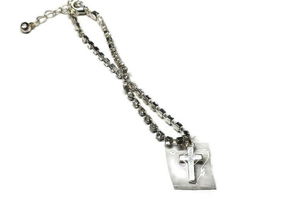 Cross ID Sterling Silver Miami Cuban Chain Bracelet – A&G Rock