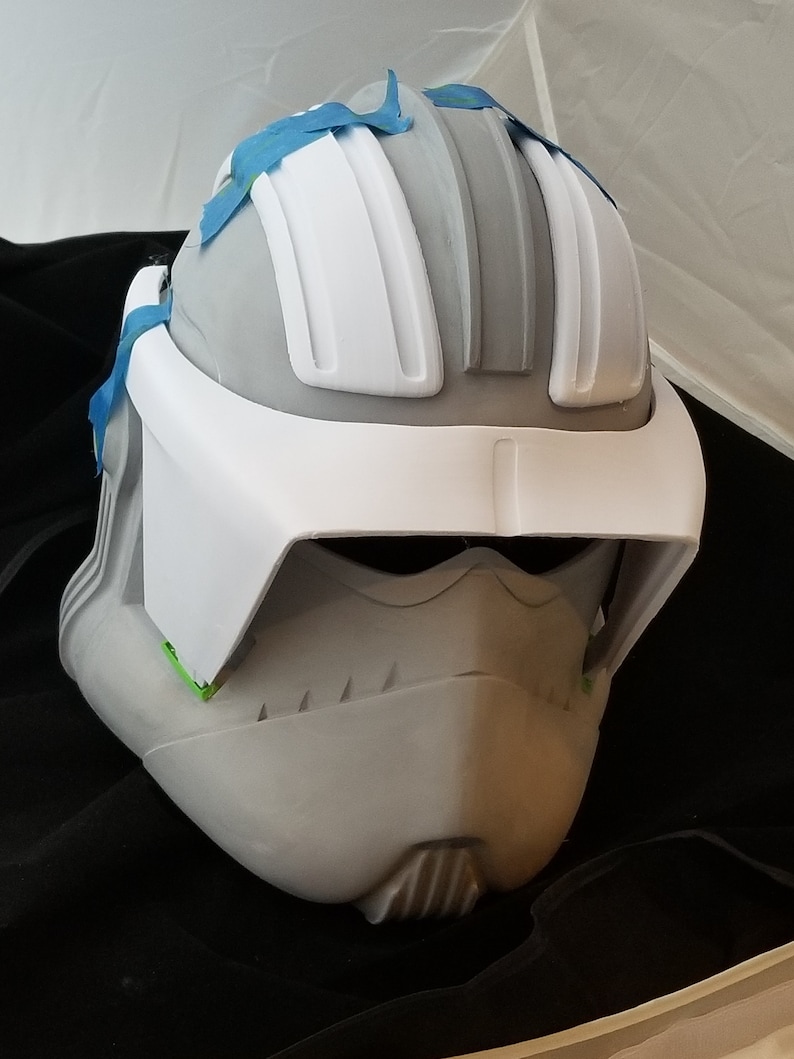 Clone Trooper Heavy Helmet Visor and Ridges Attachments based | Etsy