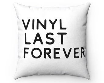 vinyl throw pillows