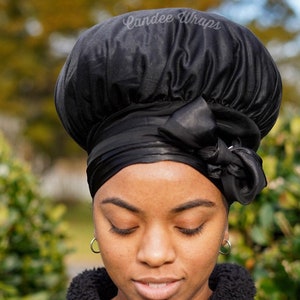 Large Single Layer Bonnet, Headwrap, Puff Wrap, Multiple Colors