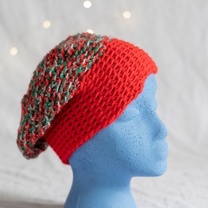 Gehaakte beanie voor feestelijke feestdagen