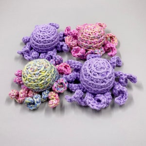 Catnip Octopus Cat Toy With Rattle