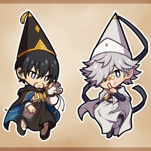 IN STOCK Witch Hat Atelier Acrylic Charms Unofficial Fan Merch Qifrey, Olruggio image 1