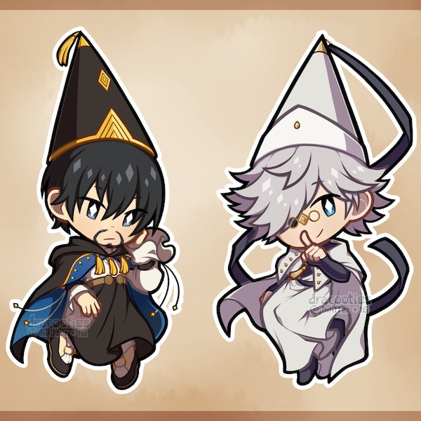 IN STOCK Witch Hat Atelier Acrylic Charms | Unofficial Fan Merch | Qifrey, Olruggio