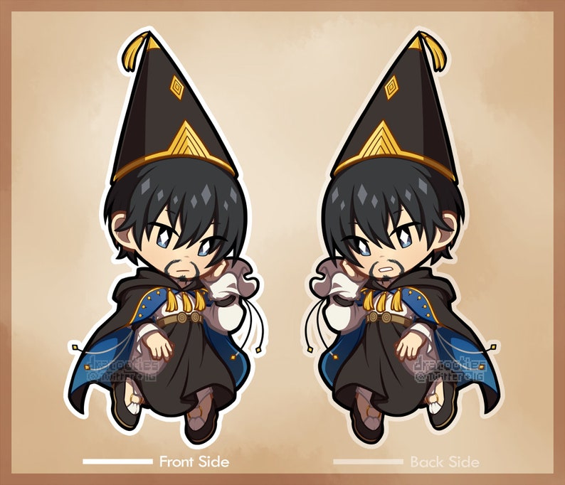 IN STOCK Witch Hat Atelier Acrylic Charms Unofficial Fan Merch Qifrey, Olruggio Olruggio