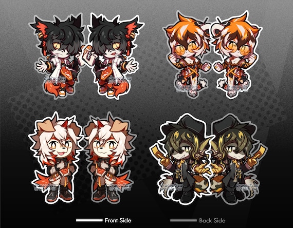 在庫あり アークナイツ アクリルチャーム | 非公式ファングッズ