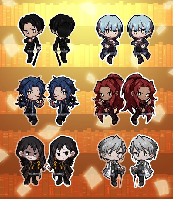 Buy IN STOCK Library of Ruina Acrylic Charms Set 01 | Unofficial